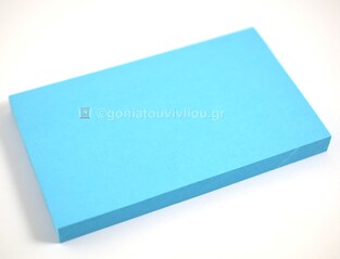 3M POST IT ΑΥΤΟΚΟΛΛΗΤΑ ΧΑΡΤΑΚΙΑ 655 5SS BOOST SUPER STICKY 7,6x12,7cm 90φ ΜΠΛΕ