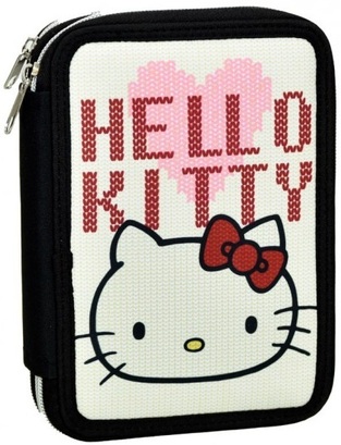 GIM ΚΑΣΕΤΙΝΑ ΤΕΤΡΑΓΩΝΗ ΔΙΠΛΗ ΓΕΜΑΤΗ HELLO KITTY CROCHE 33573100