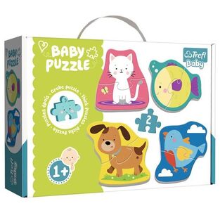 TREFL BABY ΠΑΖΛ 4x2τεμ LITTLE ANIMALS 36074