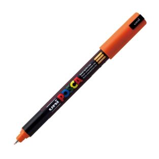 POSCA ΜΑΡΚΑΔΟΡΟΣ ΛΕΠΤΟΣ PC1MR 0.7mm ΠΟΡΤΟΚΑΛΙ (ORANGE)