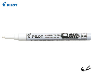 PILOT SUPER COLOR ΜΑΡΚΑΔΟΡΟΣ ΑΝΕΞΙΤΗΛΟΣ ΛΑΔΙΟΥ FINE ΛΕΥΚΟ