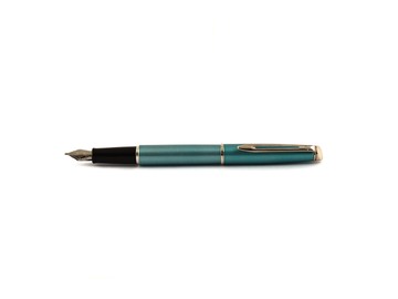 WATERMAN HEMISPHERE LAQUE PEN SHIMER GREEN CT