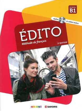 EDITO B1 METHODE (AVEC CD ET DVD) (NOUVELLE EDITION 2018)