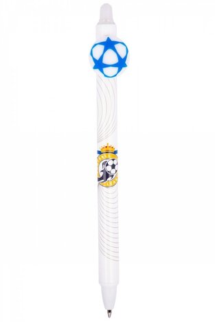 COLORING SCHOOL ΣΤΥΛΟ ΠΟΥ ΣΒΗΝΕΙ 0.5mm FOOTBALL ΑΣΠΡΟ 17309