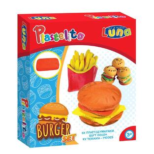 LUNA PLASTELITO ΣΕΤ ΠΛΑΣΤΟΖΥΜΑΡΑΚΙΑ BURGER 622079