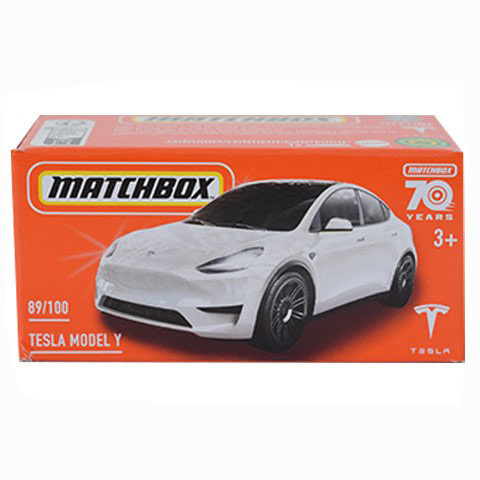 MATTEL MATCHBOX ΑΥΤΟΚΙΝΗΤΑΚΙ ΣΕ ΚΟΥΤΙ TESLA MODEL Y 89 / 100 DNK70