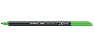 EDDING 1200 ΜΑΡΚΑΔΟΡΑΚΙ ΣΤΡΟΓΓΥΛΗ ΜΥΤΗ ΛΕΠΤΟ ΛΑΧΑΝΙ 1MM 11