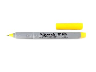 SHARPIE ΜΑΡΚΑΔΟΡΑΚΙ ΑΝΕΞΙΤΗΛΟ ULTRA FINE ΚΙΤΡΙΝΟ