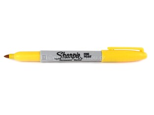 SHARPIE ΜΑΡΚΑΔΟΡΑΚΙ ΑΝΕΞΙΤΗΛΟ FINE ΚΙΤΡΙΝΟ ΣΚΟΥΡΟ