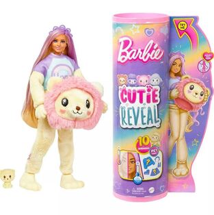 MATTEL ΚΟΥΚΛΑ BARBIE CUTIE REVEAL ΛΙΟΝΤΑΡΑΚΙ HKR06