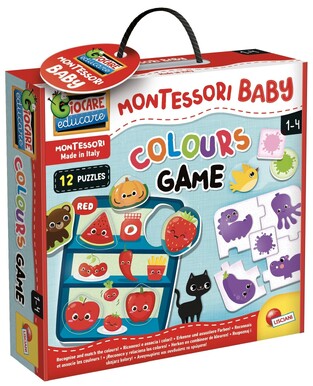 LISCIANI GIOCARE EDUCARE MONTESSORI BABY COLOURS GAME 82005991