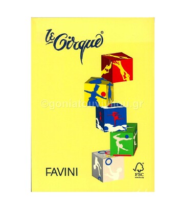 FAVINI ΠΑΚΕΤΟ ΧΑΡΤΟΝΙ A4 (21x29,7cm) 160gr ΑΣΟΡΤΙ (MIX) ΕΝΤΟΝΑ ΧΡΩΜΑΤΑ 250φ