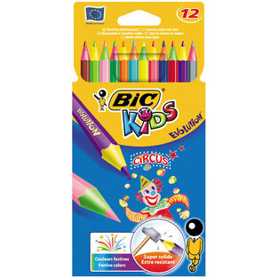 BIC KIDS ΞΥΛΟΜΠΟΓΙΕΣ EVOLUTION CIRCUS 12 ΧΡΩΜΑΤΑ