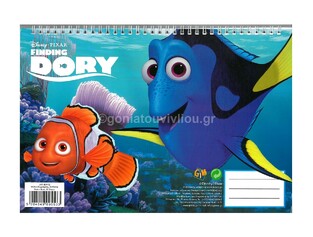 GIM ΜΠΛΟΚ ΖΩΓΡΑΦΙΚΗΣ Α4 FINDING DORY 30Φ 34180413