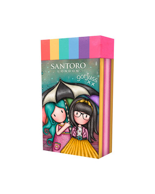 SANTORO GORJUSS ΓΟΜΑ RAINBOW BE KIND TO EACH OTHER 1216GJ02