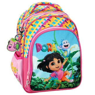 (ΠΡΟΣΦΟΡΑ -20%) GIM ΣΧΟΛΙΚΗ ΤΣΑΝΤΑ ΣΑΚΙΔΙΟ ΠΛΑΤΗΣ ΝΗΠΙΑΓΩΓΕΙΟΥ DORA THE EXPLORER 345 70054