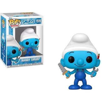 FUNKO POP TELEVISION SMURFS CLASSIC HANDY SMURF 1519 VINYL FIGURE