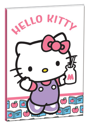 GIM ΤΕΤΡΑΔΙΟ ΚΑΡΦΙΤΣΑ 17x25cm 40φ HELLO KITTY 68400