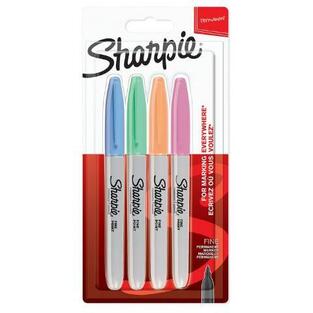 SHARPIE ΑΝΕΞΙΤΗΛΑ ΜΑΡΚΑΔΟΡΑΚΙΑ FINE PASTEL COLOURS 4 ΧΡΩΜΑΤΑ