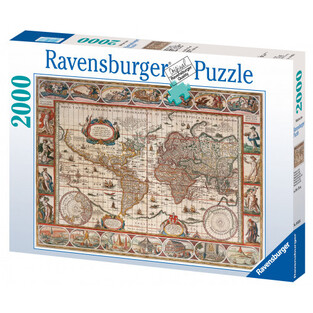 RAVENSBURGER ΠΑΖΛ 2000 ΤΕΜΑΧΙΩΝ ΙΣΤΟΡΙΚΟΣ ΧΑΡΤΗΣ 16633