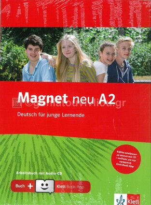 MAGNET NEU A2 ARBEITSBUCH (MIT AUDIO CD + KLETT BOOK APP) (EDITION 2020)