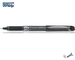 PILOT ΣΤΥΛΟ HI TECPOINT V7 GRIP 0.7mm ΜΑΥΡΟ