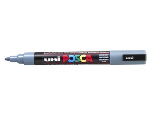 POSCA ΜΑΡΚΑΔΟΡΟΣ ΜΕΣΑΙΟΣ PC5M ΓΚΡΙ ΣΚΟΥΡΟ (SLATE GREY)