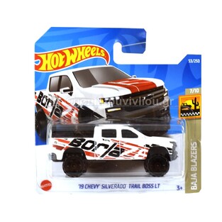 MATTEL ΑΥΤΟΚΙΝΗΤΑΚΙ HOT WHEELS 1 ΤΕΜΑΧΙΟ 19 CHEVY SILVERADO TRAIL BOSS LT 5785