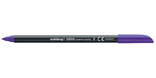 EDDING 1200 ΜΑΡΚΑΔΟΡΑΚΙ ΛΕΠΤΟ ΣΤΡΟΓΓΥΛΗ ΜΥΤΗ ΜΩΒ 1MM 8