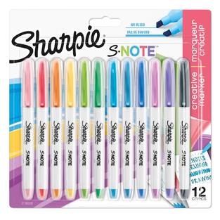 SHARPIE S NOTE ΣΕΤ ΜΕ 12 ΜΑΡΚΑΔΟΡΑΚΙΑ ΥΠΟΓΡΑΜΜΙΣΗΣ