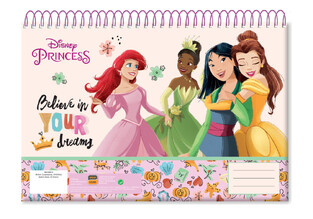 GIM ΜΠΛΟΚ ΖΩΓΡΑΦΙΚΗΣ 23x33cm 30φ PRINCESS BELIEVE IN YOUR DREAMS 33150413