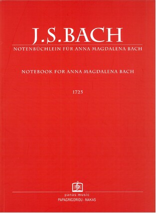 BACH NOTEBOOK FOR ANNA MAGDALENA