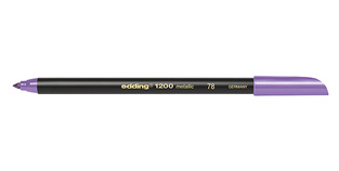 EDDING 1200 ΜΕΤΑΛΛΙΚΟ ΜΑΡΚΑΔΟΡΑΚΙ ΛΕΠΤΗΣ ΓΡΑΦΗΣ 3MM ΜΩΒ 78