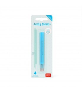 LEGAMI ΑΝΤΑΛΛΑΚΤΙΚΟ ΓΙΑ ΣΤΥΛΟ GEL PEN LOVELY FRIENDS 0.5mm 2τεμ ΓΑΛΑΖΙΟ REFCPP0009