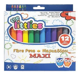 THE LITTLIES ΜΑΡΚΑΔΟΡΟΙ ΧΟΝΤΡΟΙ MAXI WASHABLE 24 ΧΡΩΜΑΤΑ 646230