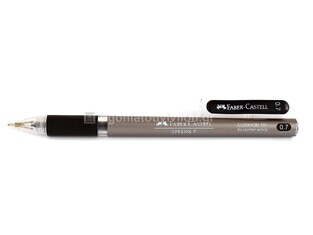 FABER CASTELL ΣΤΥΛΟ ΜΕ ΚΑΠΑΚΙ SPEEDX CUSHION TIP 0.7mm  ΜΑΥΡΟ 541001 546299