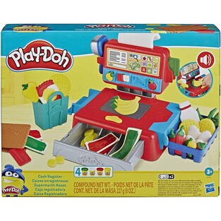 HASBRO PLAY DOH CASH REGISTER ΣΕΤ ΔΗΜΙΟΥΡΓΙΑΣ ΤΑΜΕΙΑΚΗ ΜΗΧΑΝΗ ΜΕ ΤΕΣΣΕΡΑ (4) ΤΕΜΑΧΙΑ ΠΛΑΣΤΟΖΥΜΑΡΑΚΙΑ 81968900