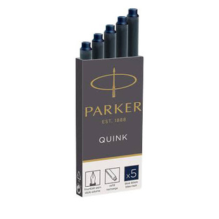 PARKER ΑΜΠΟΥΛΕΣ ΜΕΓΑΛΕΣ BLUE BLACK ΜΠΛΕ ΜΑΥΡΟ 5τεμ