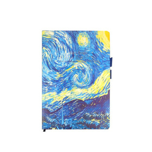 ΣΗΜΕΙΩΜΑΤΑΡΙΟ ΒΙΒΛΙΟΔΕΤΗΜΕΝΟ VAN GOGH 14x21cm ΜΕ ΓΡΑΜΜΕΣ 80φ STARRY NIGHT 66008