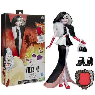 HASBRO ΚΟΥΚΛΑ DISNEY PRINCESS VILLAINS CRUELLA DE VIL F4563