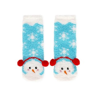 LEGAMI ΧΡΙΣΤΟΥΓΕΝΝΙΑΤΙΚΕΣ ΚΑΛΤΣΕΣ NON SLIP ITS A MATCH SNOWMAN ADULT ONE SIZE CSXS0004