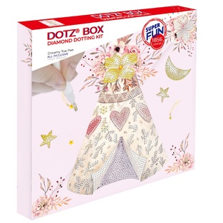 DIAMOND DOTZ ΚΑΤΑΣΚΕΥΗ ΨΗΦΙΔΩΤΟ ΣΚΗΝΗ ΙΝΔΙΑΝΑΣ 28x28cm BOX DBX046