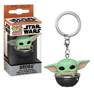 FUNKO POP STAR WARS GROGU VINYL FIGURE KEYCHAIN