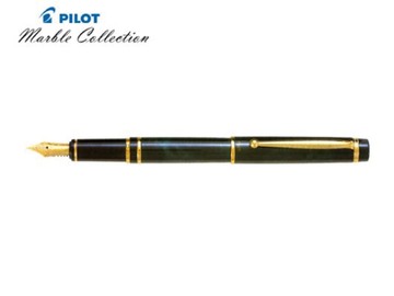 PILOT ΠΕΝΑ 14K (ΚΑΡΑΤΙΩΝ) MEDIUM ΜΑΡΜΑΡΟ ΠΡΑΣΙΝΗ MR FG 1