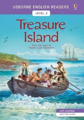 Ψ3823 TREASURE ISLAND (ΣΕΙΡΑ USBORNE ENGLISH READERS LEVEL THREE) (PAPERBACK)