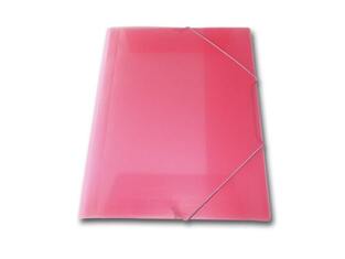 SKAG ΝΤΟΣΙΕ ΜΕ ΛΑΣΤΙΧΟ 25x35cm PP ΠΛΑΣΤΙΚΟ ΔΙΑΦΑΝΟ ΚΟΚΚΙΝΟ