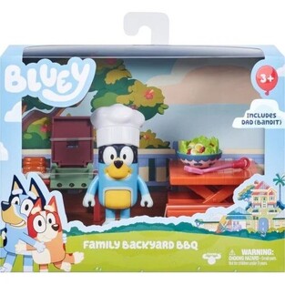 MOOSE TOYS BLUEY ΜΙΝΙ ΣΕΤ ΠΑΙΧΝΙΔΙΟΥ FAMILLY BACKYARD BBQ BLY10000