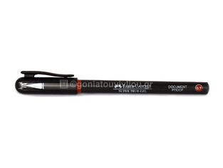 FABER CASTELL ΣΤΥΛΟ ΜΕ ΚΑΠΑΚΙ SUPER TRUE GEL 0.7mm ΚΟΚΚΙΝΟ 549121