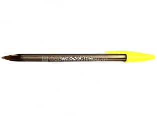 BIC ΣΤΥΛΟ CRISTAL LARGE FLUO ΚΙΤΡΙΝΟ ΦΩΣΦΟΡΙΖΕ 1.6mm