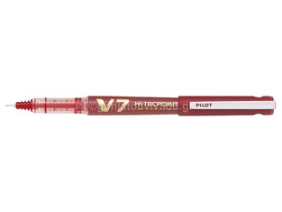 PILOT ΣΤΥΛΟ HI TECPOINT V7 0.7mm CARTRIDGE SYSTEM ΜΕ ΑΝΤΑΛΛΑΚΤΙΚΗ ΑΜΠΟΥΛΑ ΚΟΚΚΙΝΟ